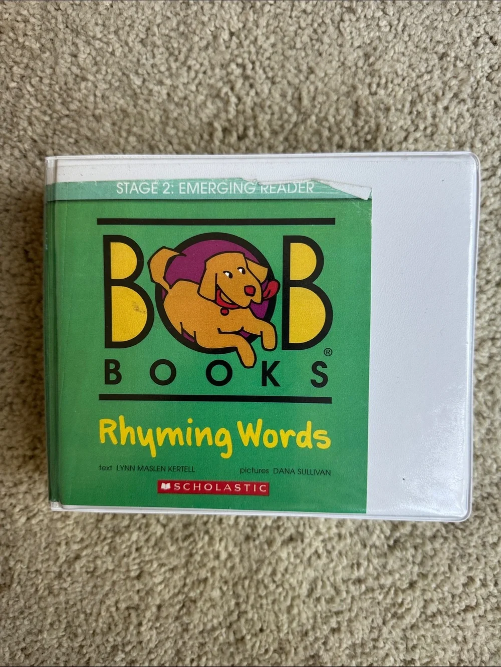 Scholastic BOB Books Rhyming Words - Green with Yellow & Purple Accents